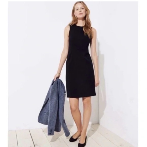 LOFT Dresses & Skirts - Anne Taylor Loft Elegant Black Sleeveless Dress